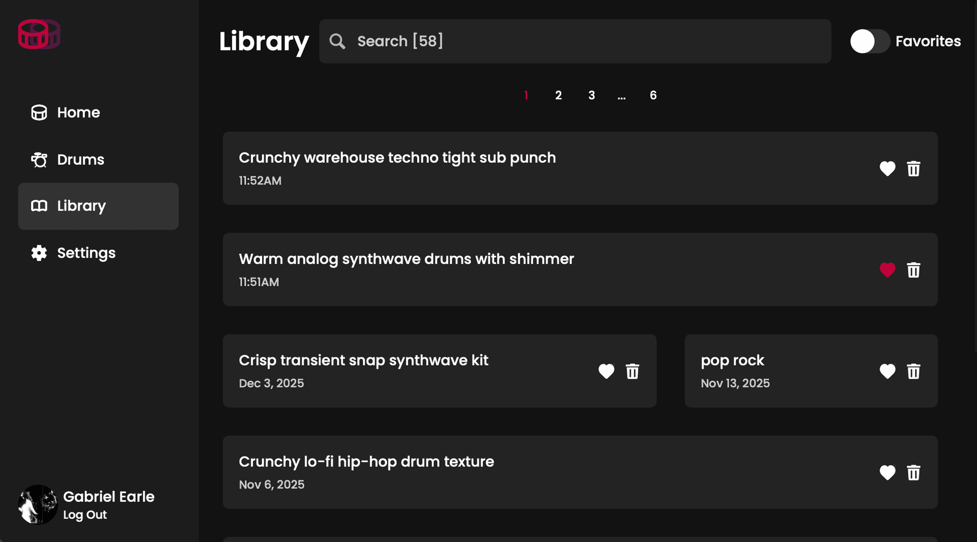 Build a Library - DrumGPT - Fadr