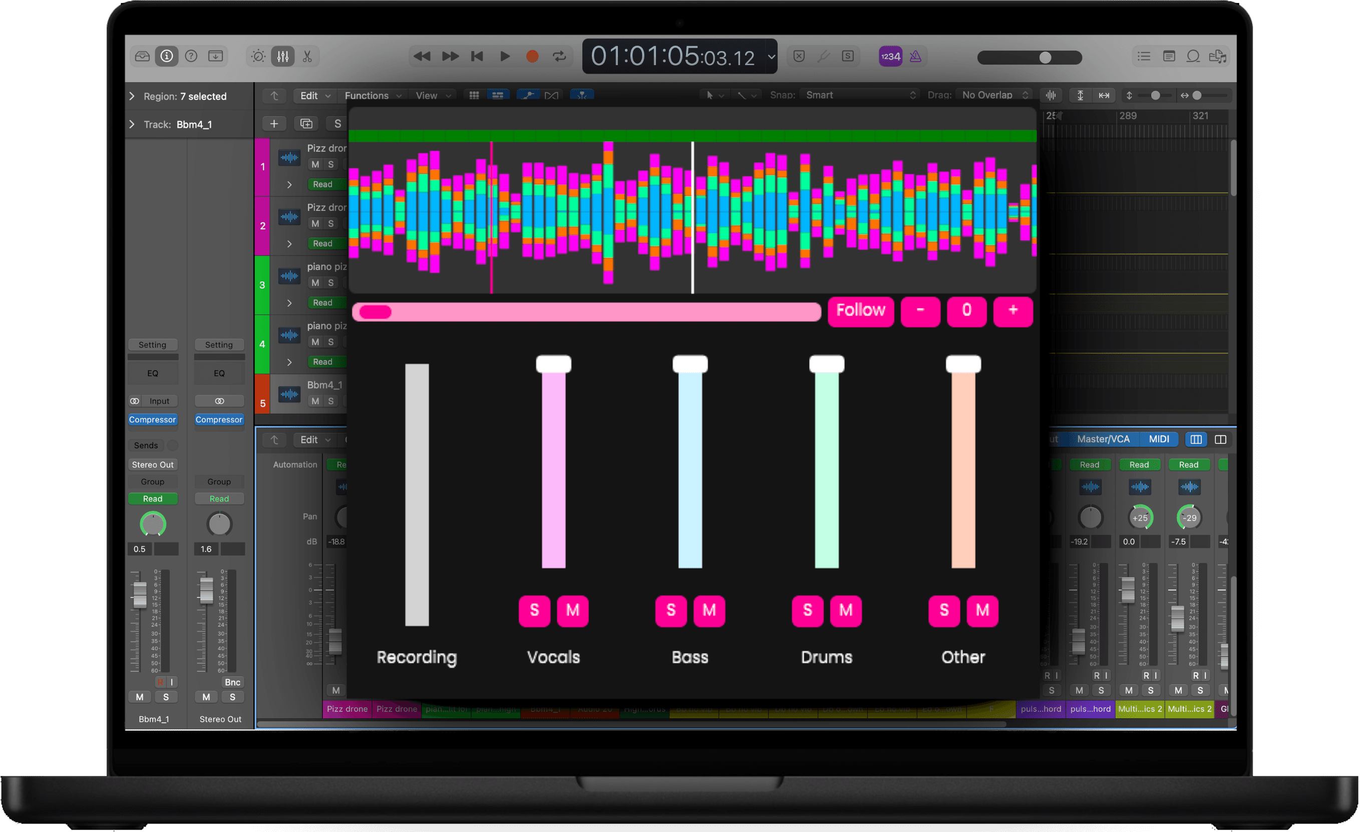 Stems vst plugin fadr