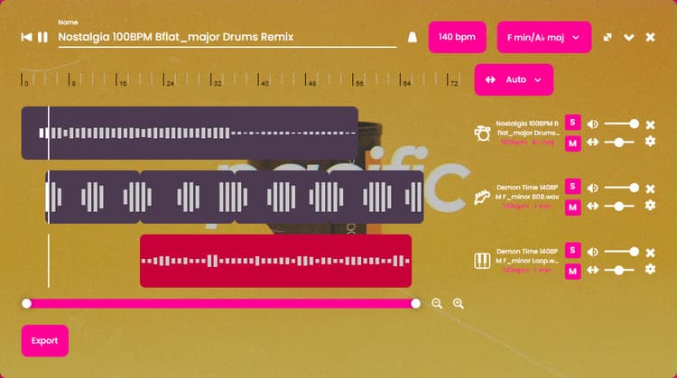 Fadr Remix Player Example