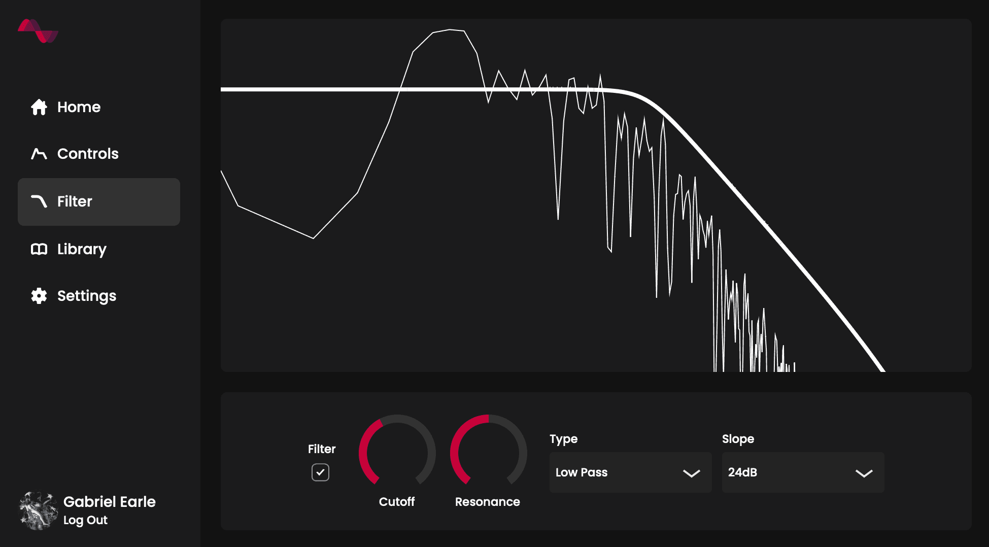 SynthGPT 2 Filter Controls